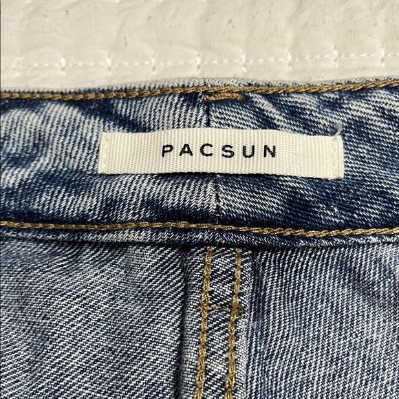 PacSun Classic Blue Straight Leg Jeans - Picture 3 of 6